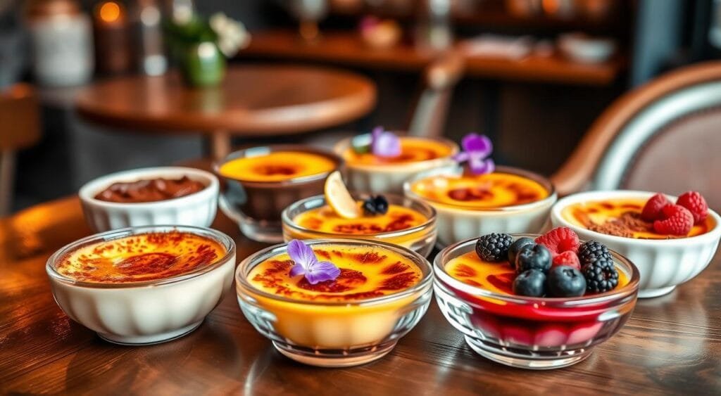 Creme brulee flavor variations