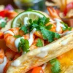 What sauce is on del taco shrimp tacos?