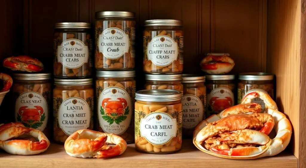 canned crab meat