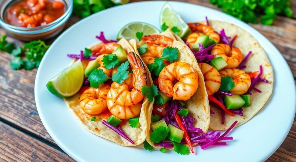 shrimp tacos