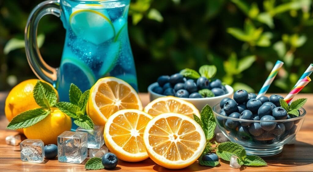 Blue Lemonade Ingredients