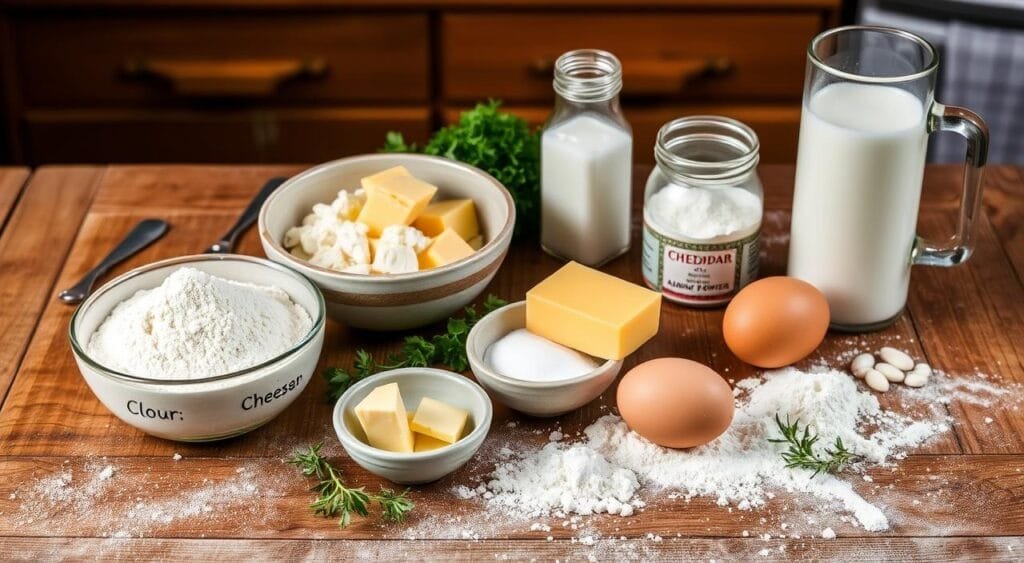 Cheese Scones Ingredients