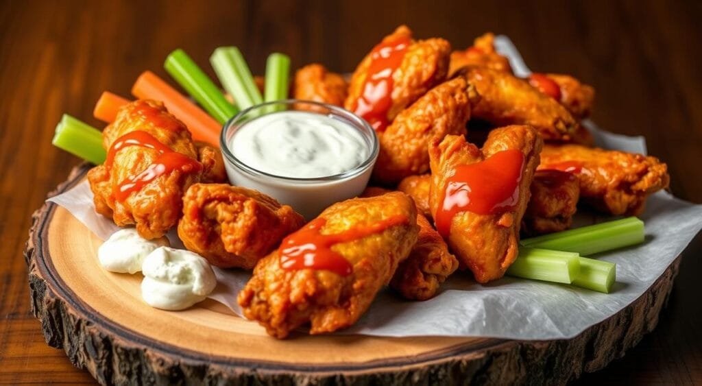 Crispy wings Crispy wings