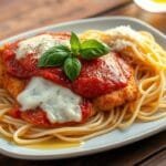 Does chicken parm always come with pasta?