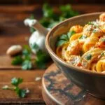 Garlic parmesan chicken pasta