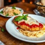 How would you describe chicken parmesan?