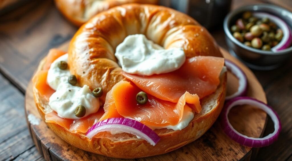 New York-style bagels New York-style bagels