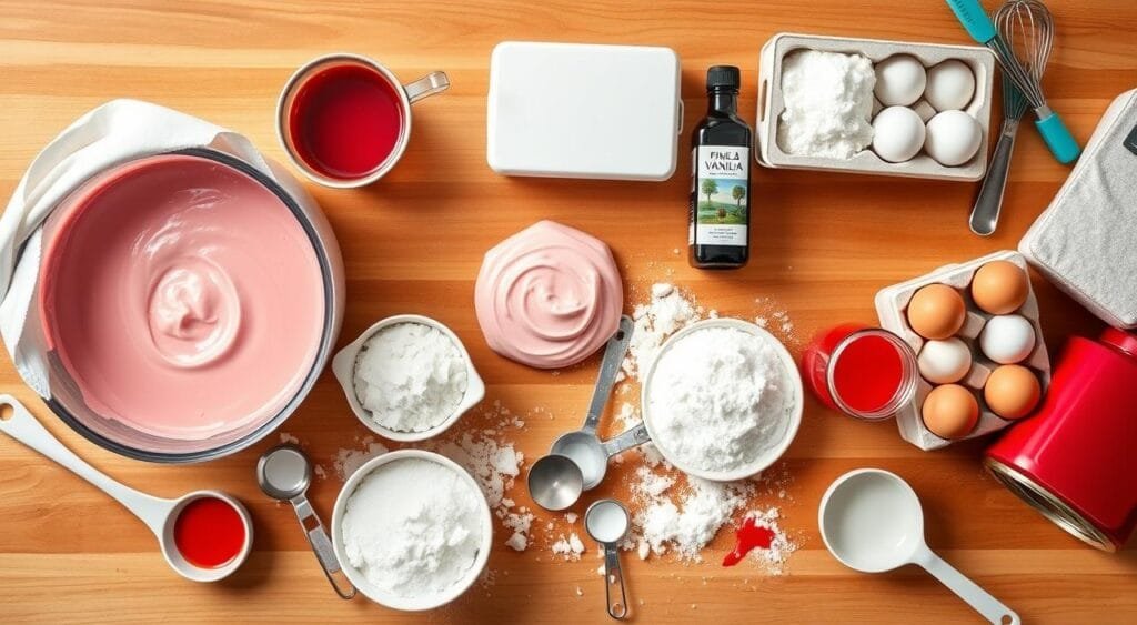 Pink Velvet Cake Ingredients
