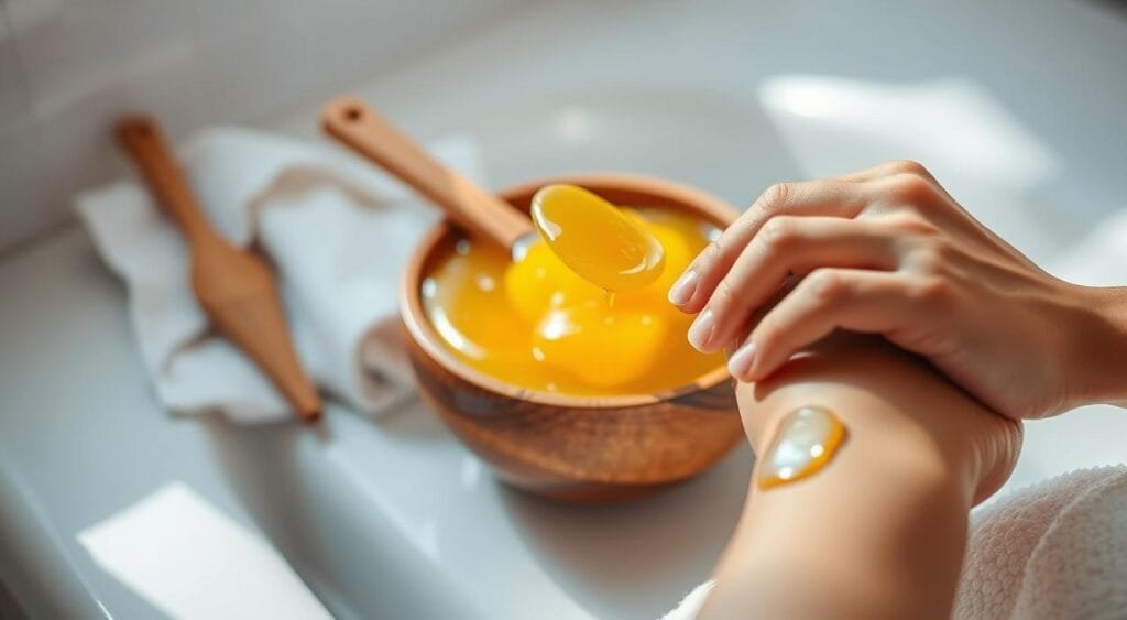 Sugar waxing techniques