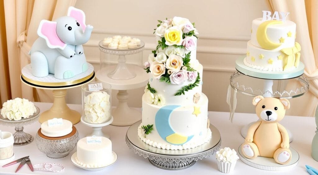 Unique baby shower cakes