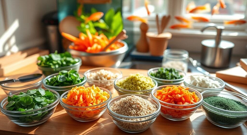 What is the best homemade food for fish?