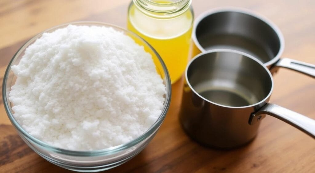 What is the ratio of sugar wax ingredients? What is the ratio of sugar wax ingredients?