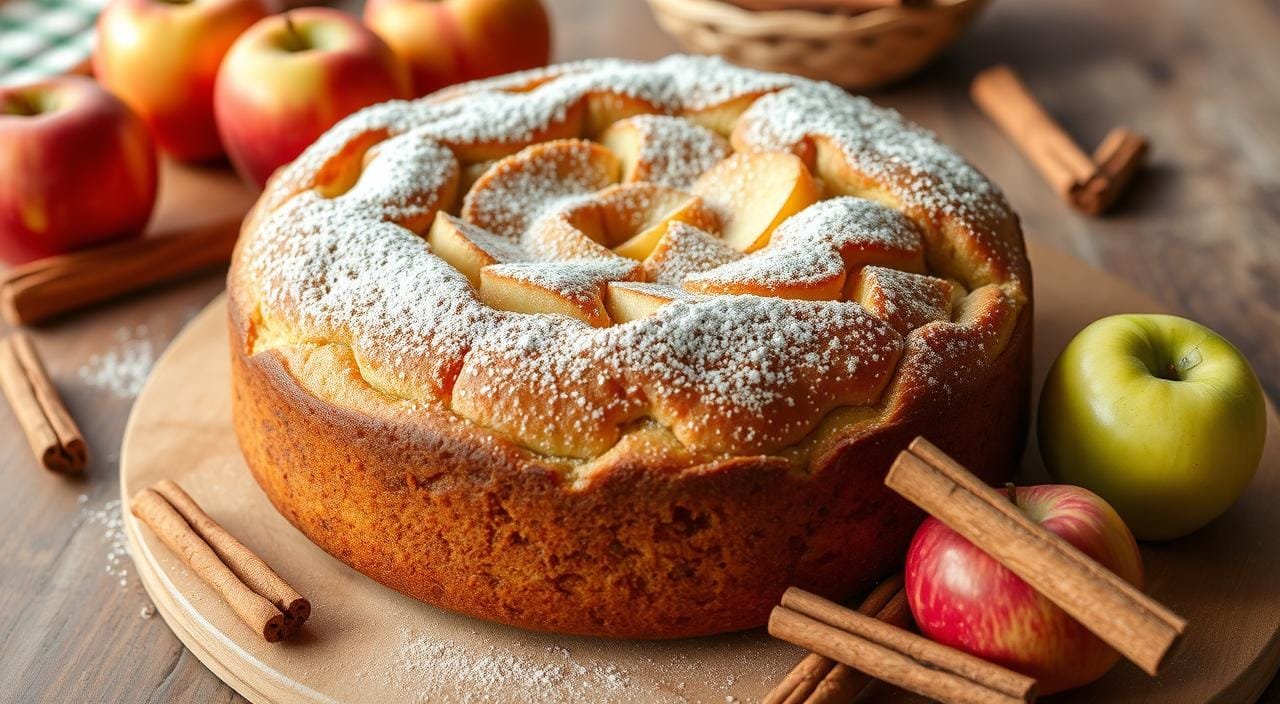 apple and cinnamon cake