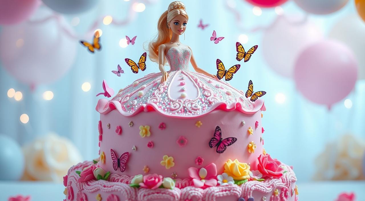 barbie cake