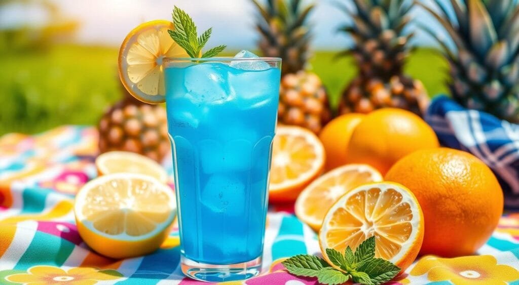 blue lemonade