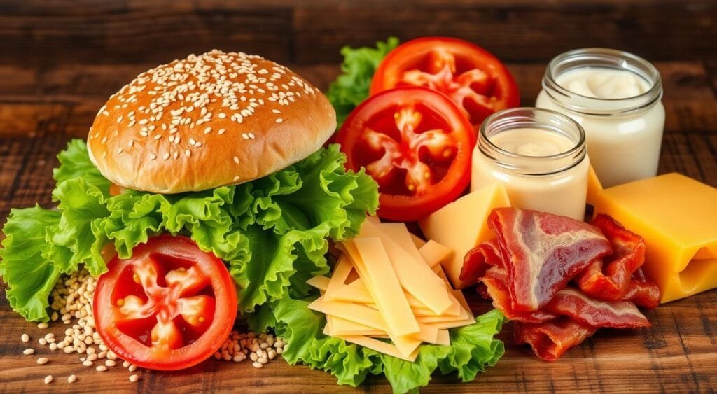 burger bun ingredients