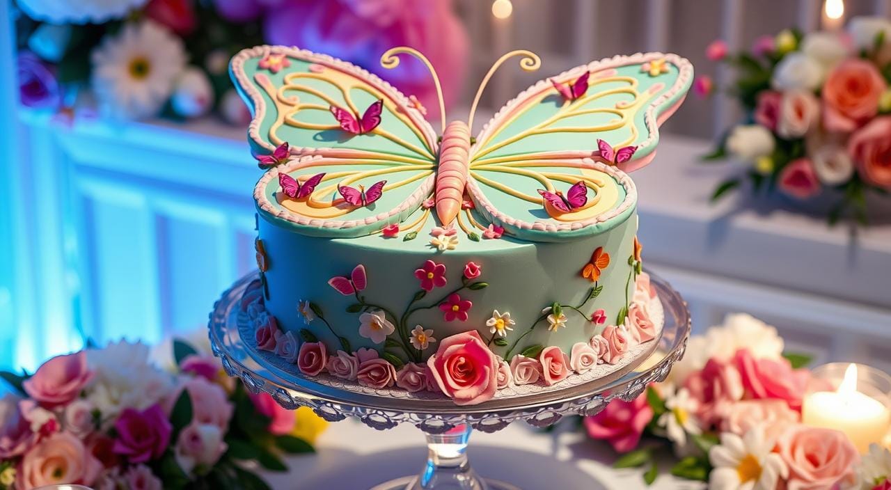 butterfly cake