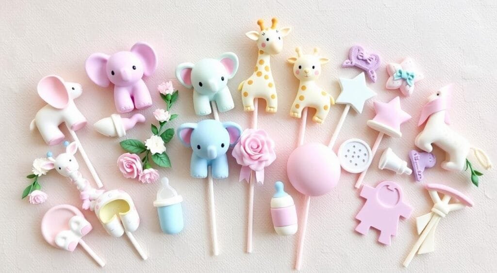 cake toppers for baby shower