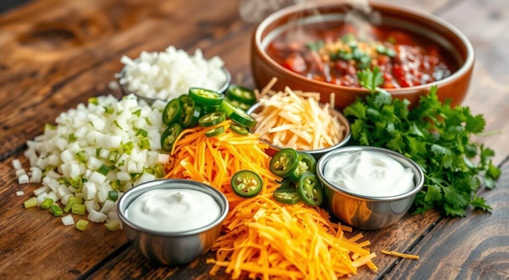 chili toppings