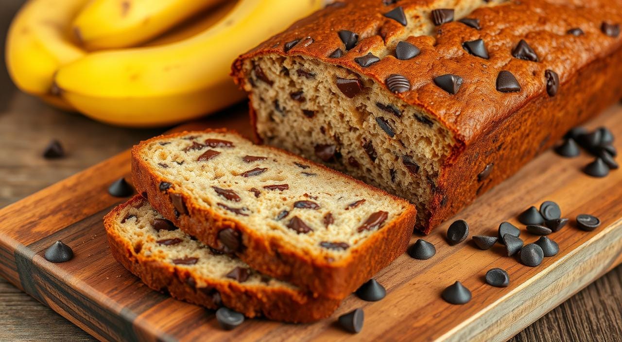 chocolate chunk banana bread recipe