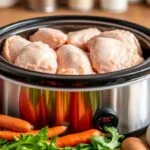 crockpot frozen chicken