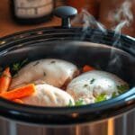 crockpot frozen chicken