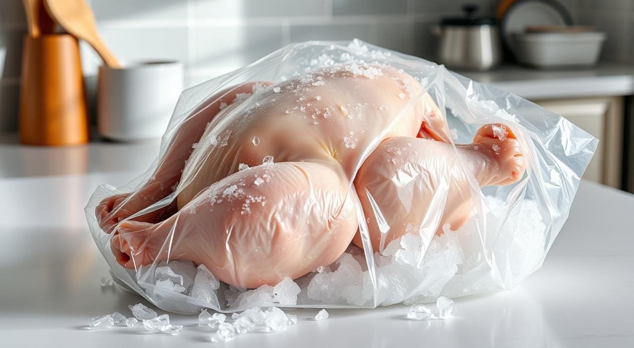 frozen chicken