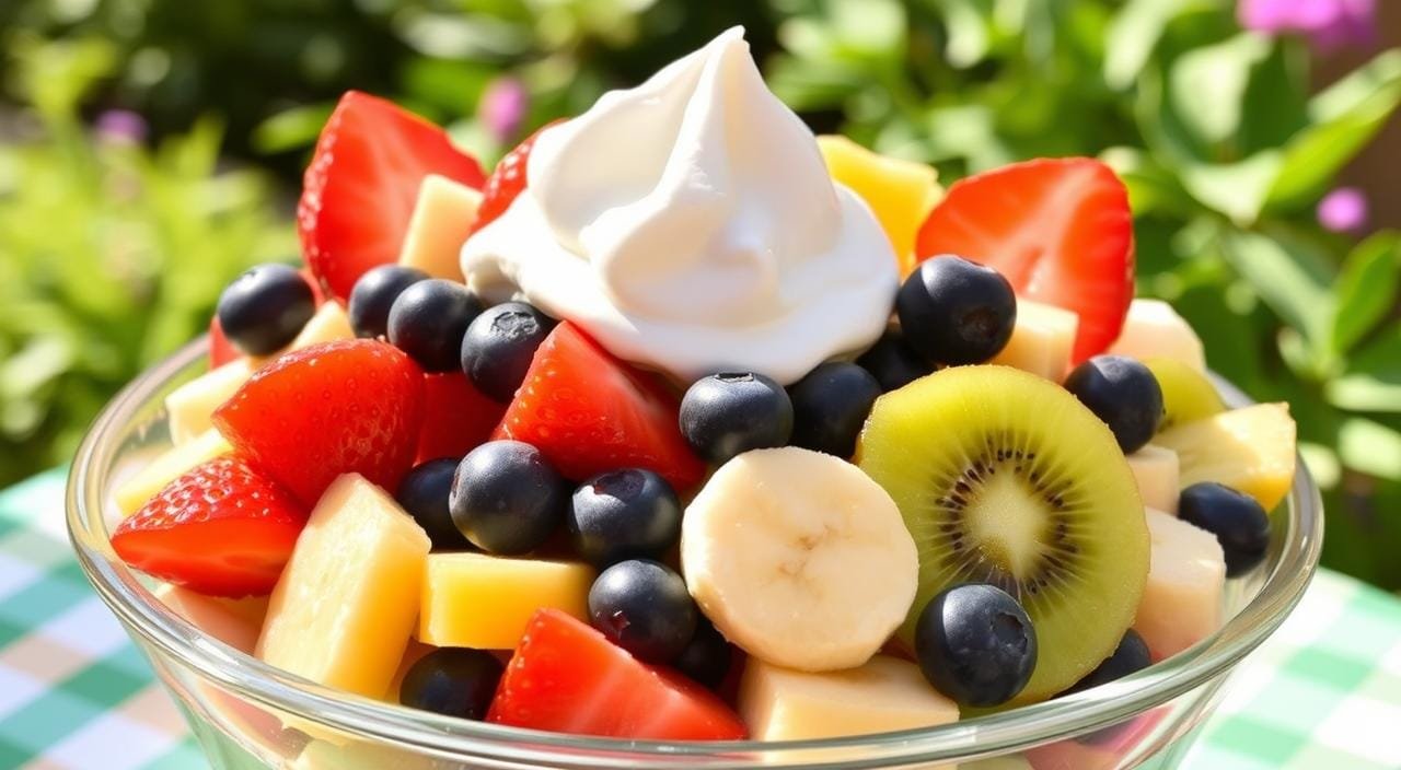 fruit salad with cool whip