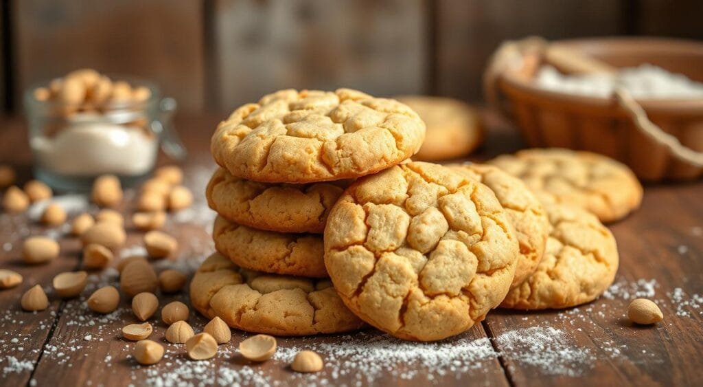 gluten-free peanut biscuits