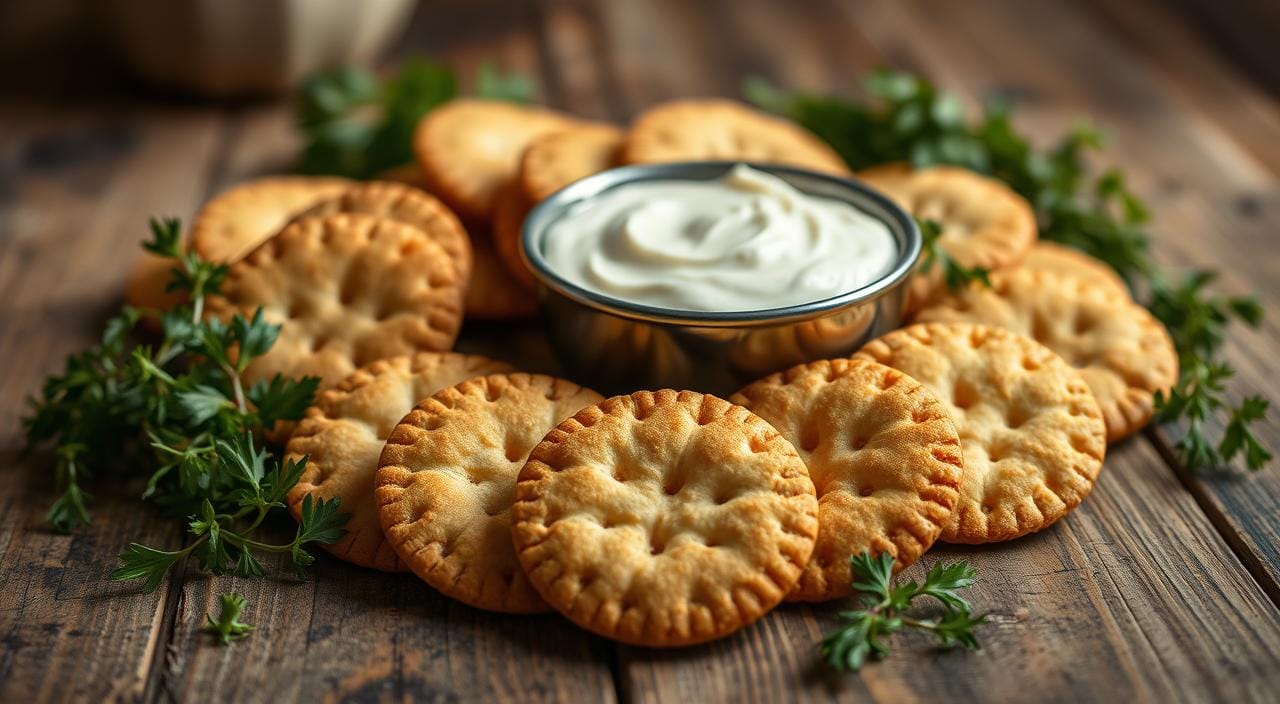 goya round wheat crackers