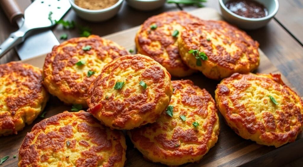 hash brown cakes