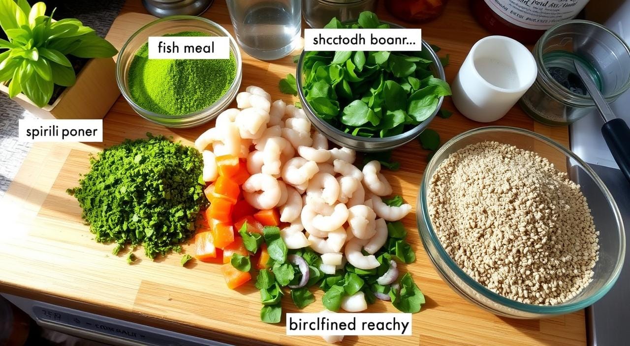 homemade fish food ingredients