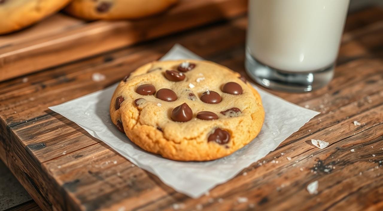 ingle serve chocolate chip cookie