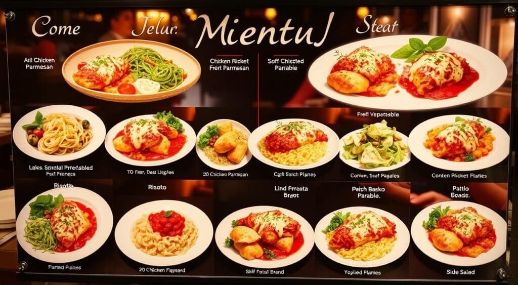 menu variations menu variations