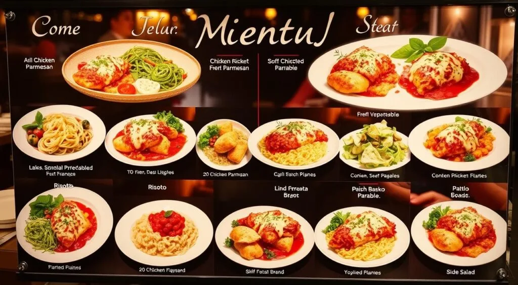 menu variations