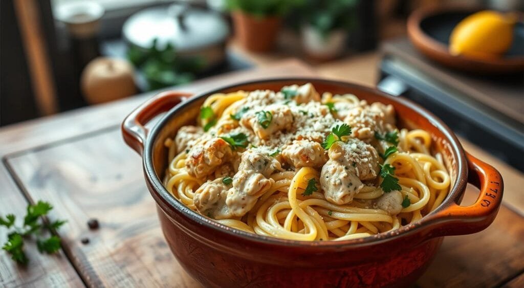 one pot chicken pasta