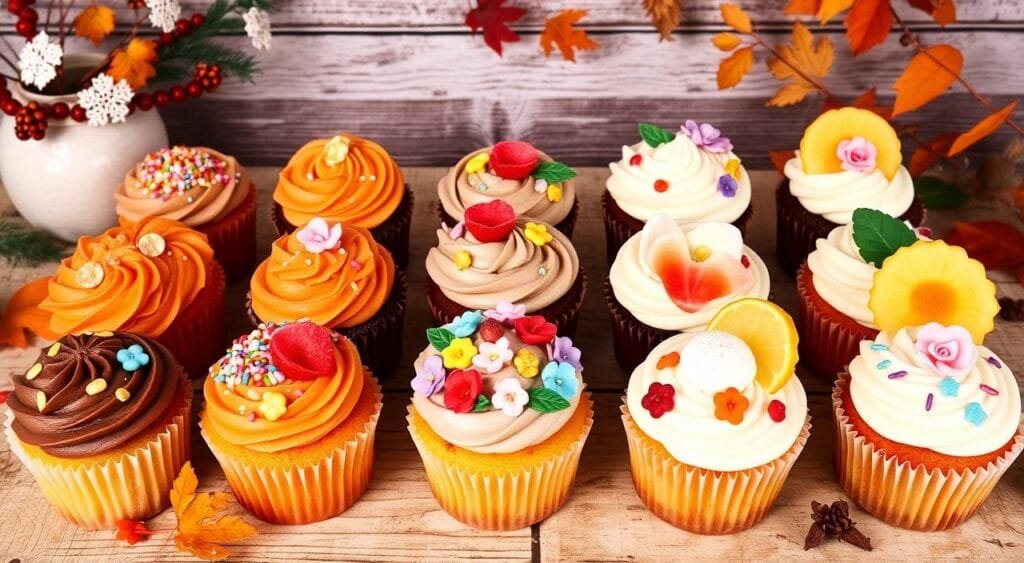 seasonal cupcakes