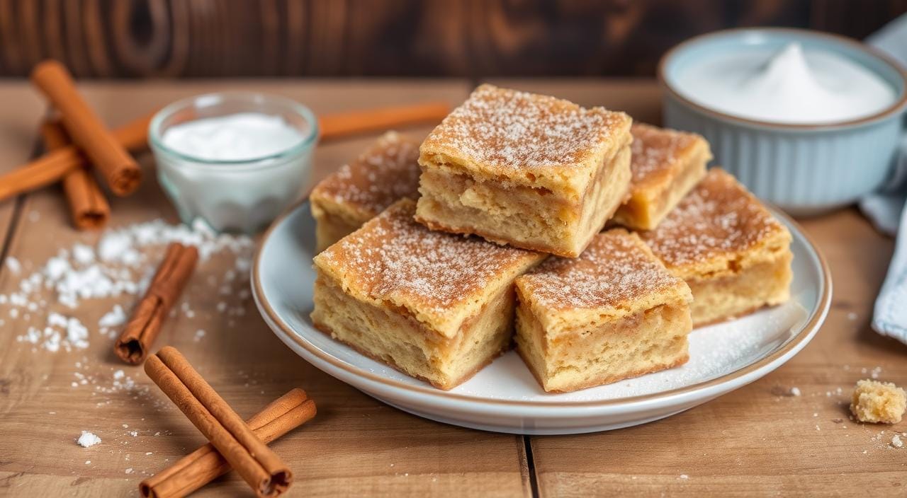 snickerdoodle bars