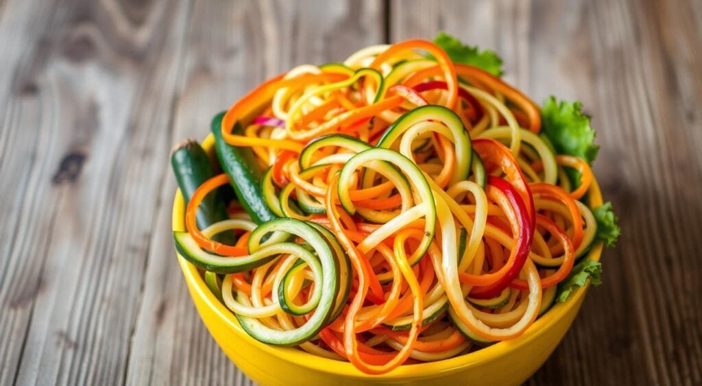 spiralized vegetables