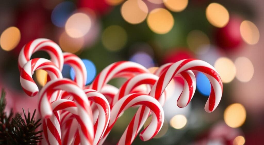 striped candy canes