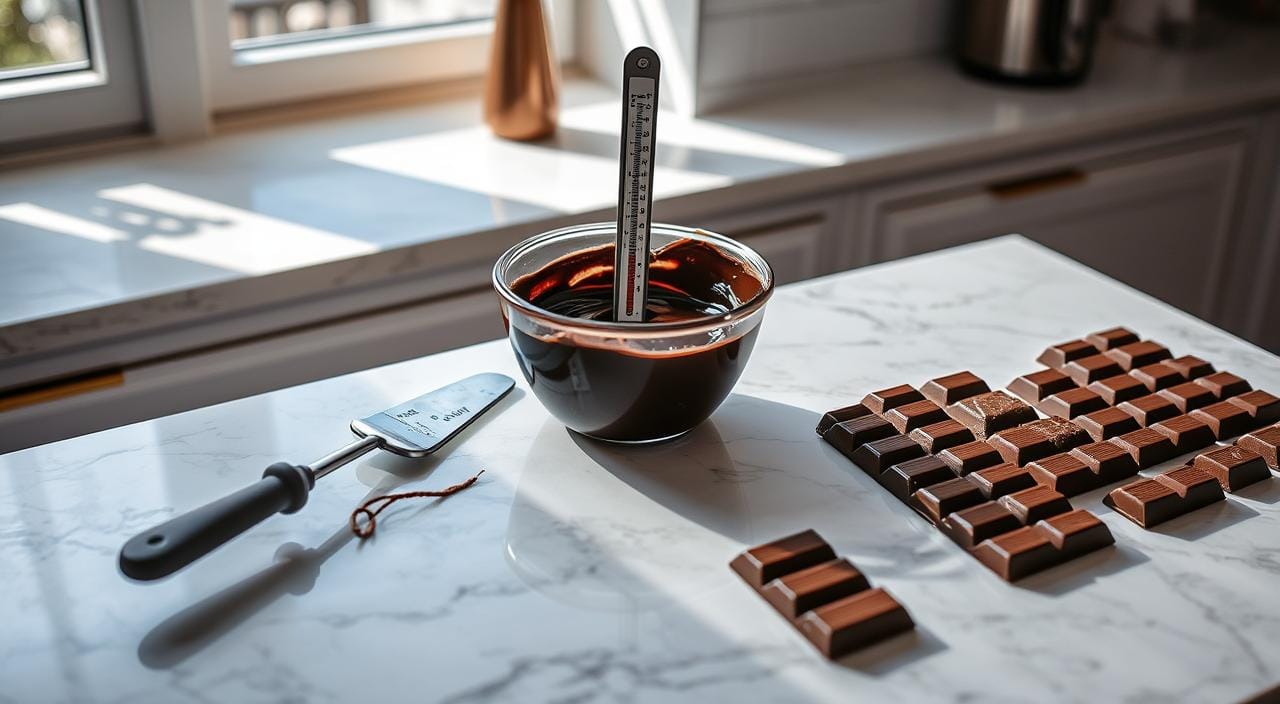 tempering chocolate