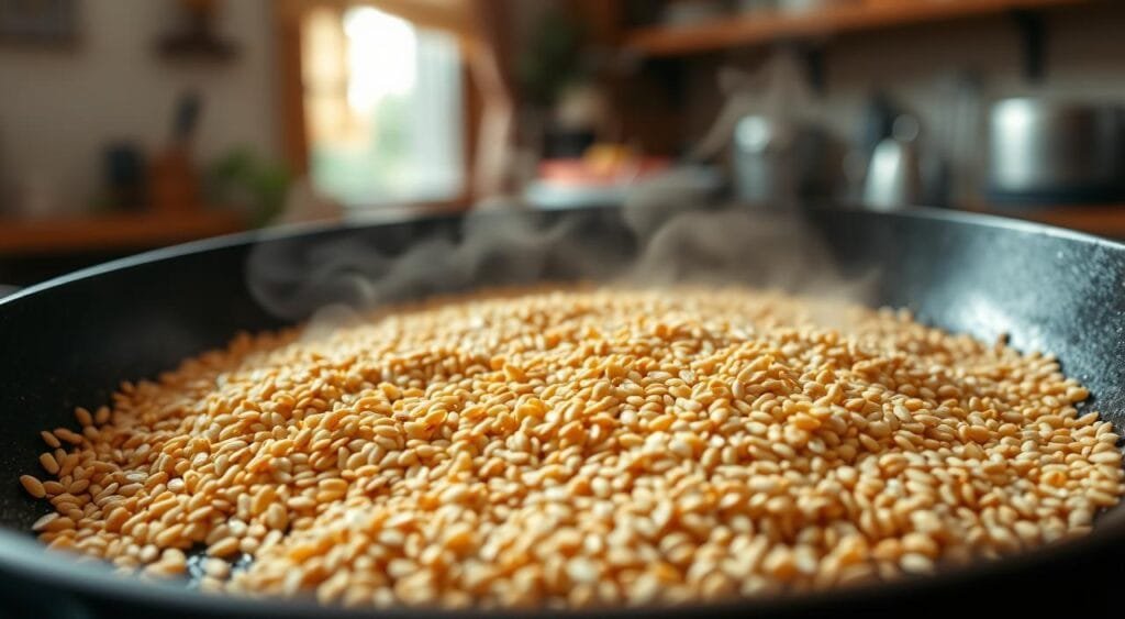 toasting sesame seeds toasting sesame seeds