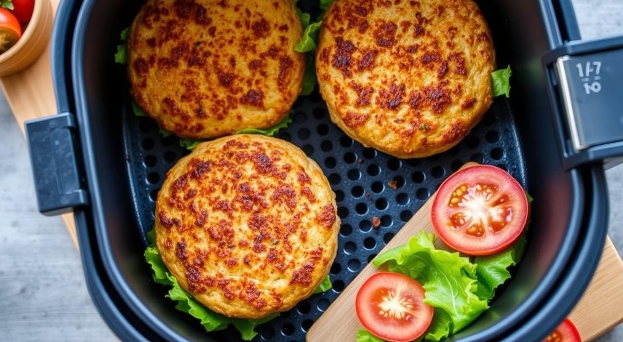 turkey burger air fryer