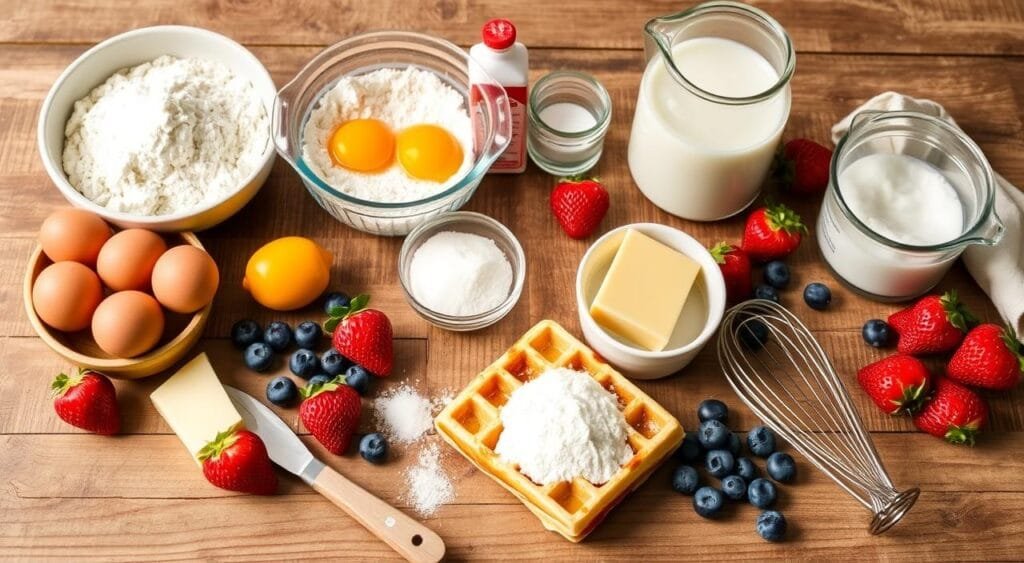waffle ingredients